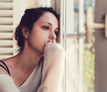 woman with high-functioning depression